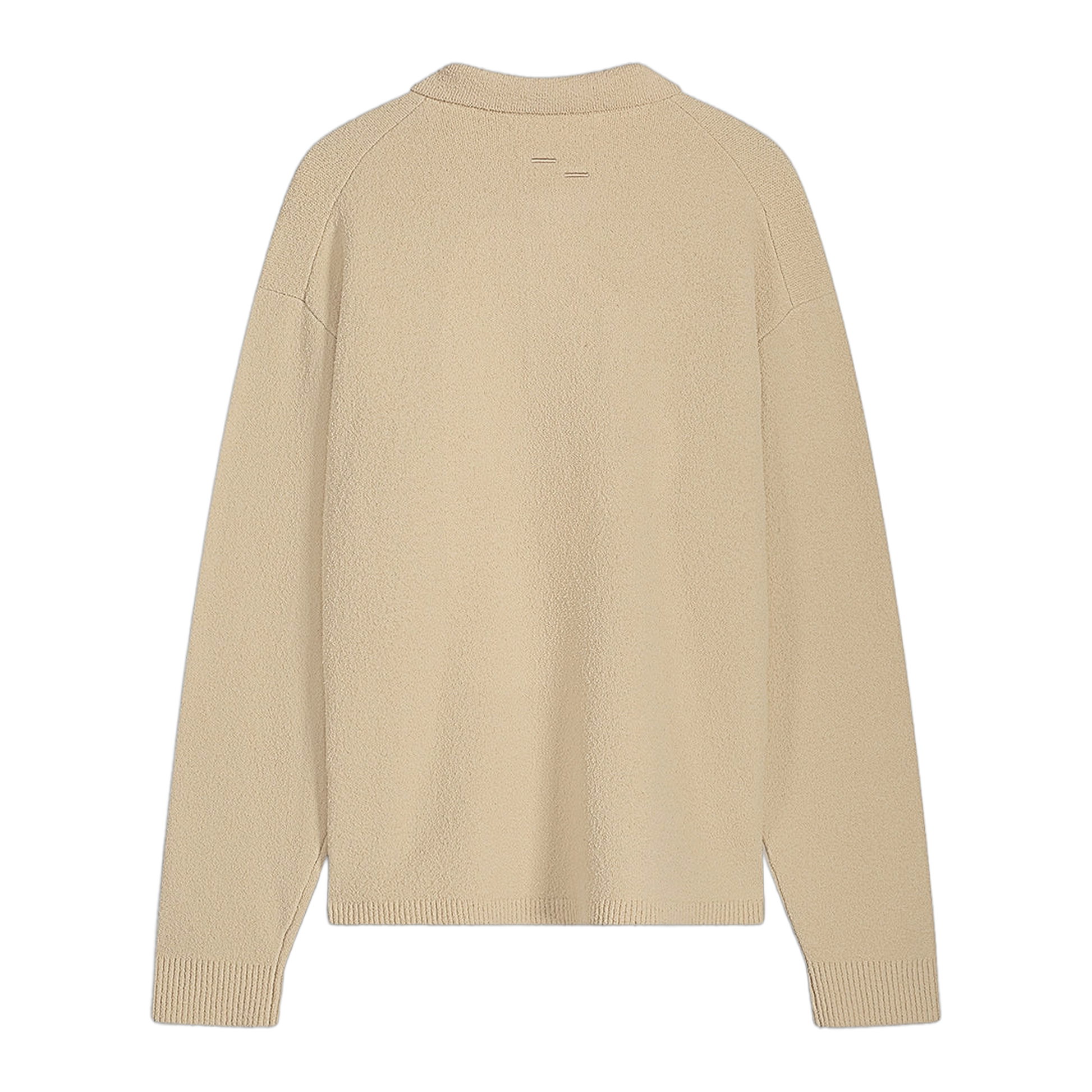 Knit Shirt Boucle Antique White