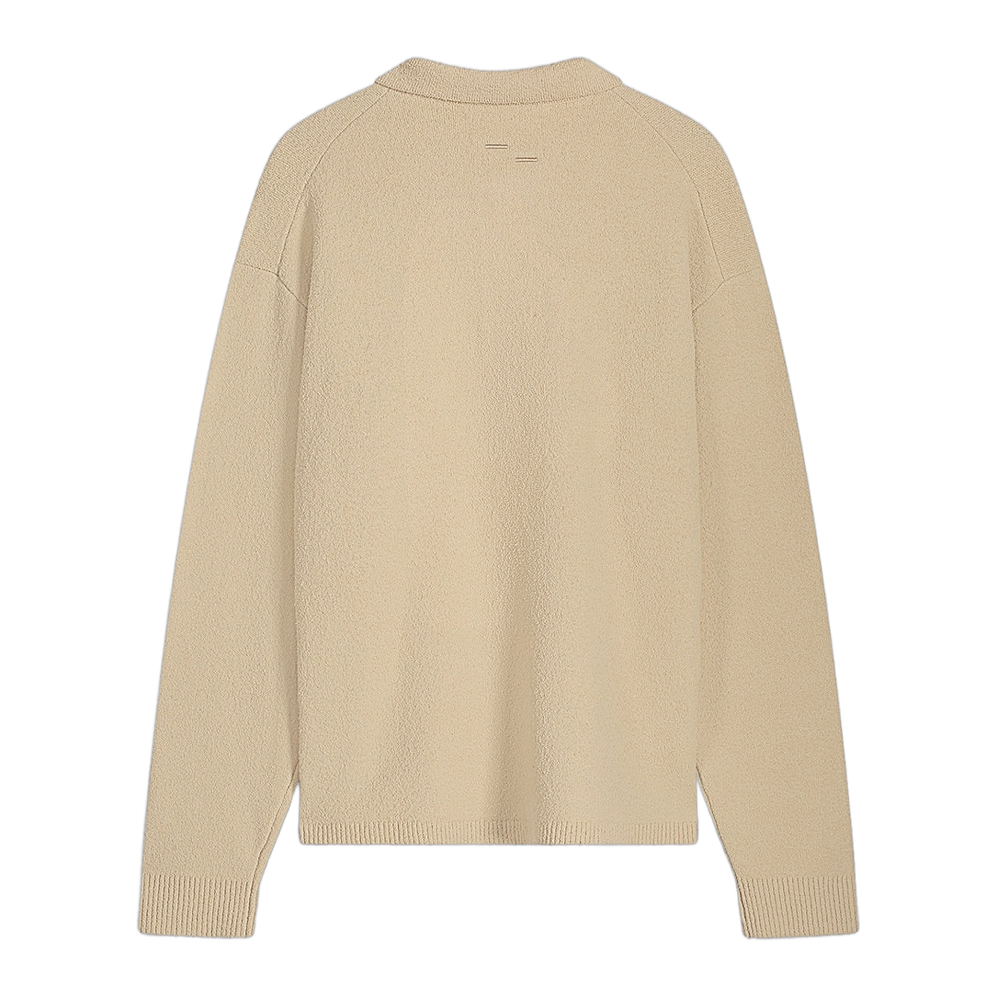 Knit Shirt Boucle Antique White