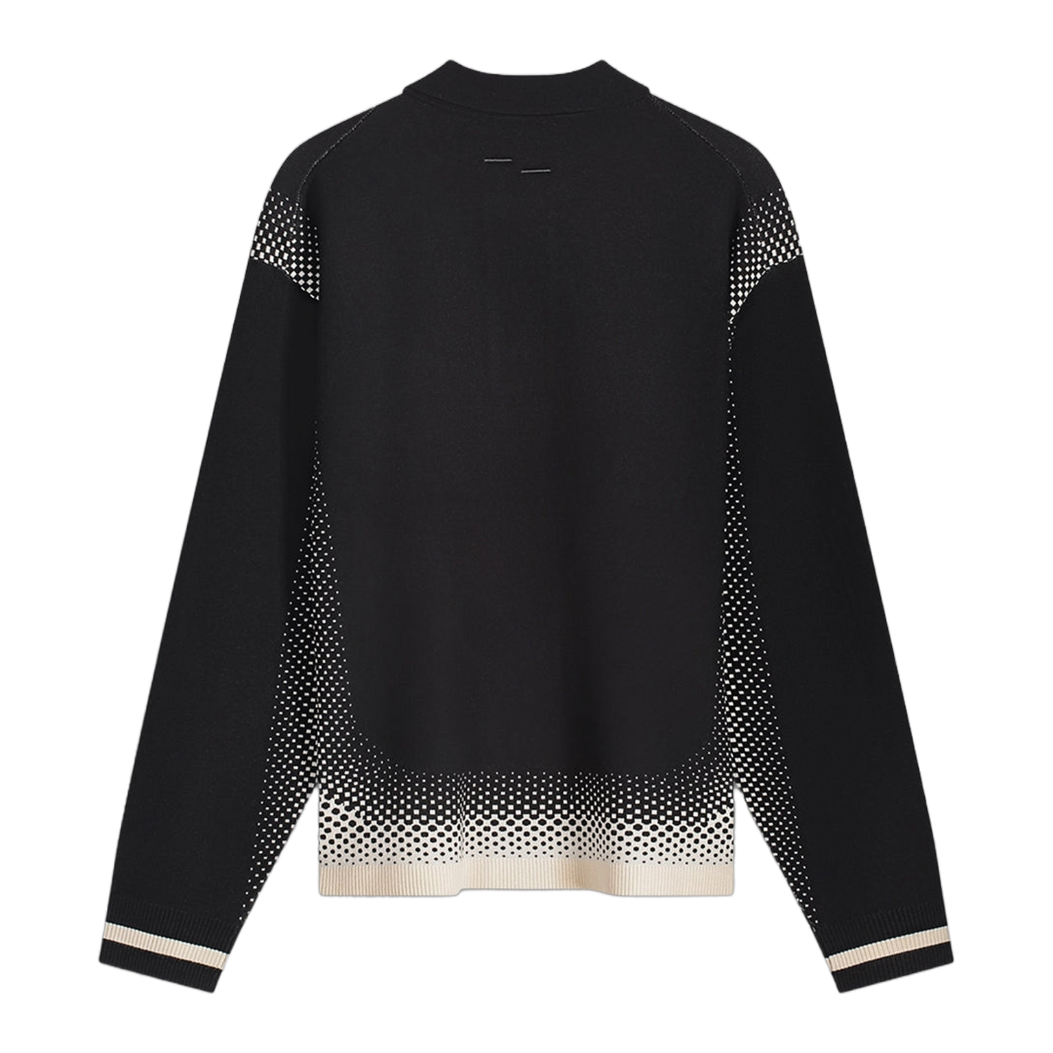 Knit Shirt Rugby Black