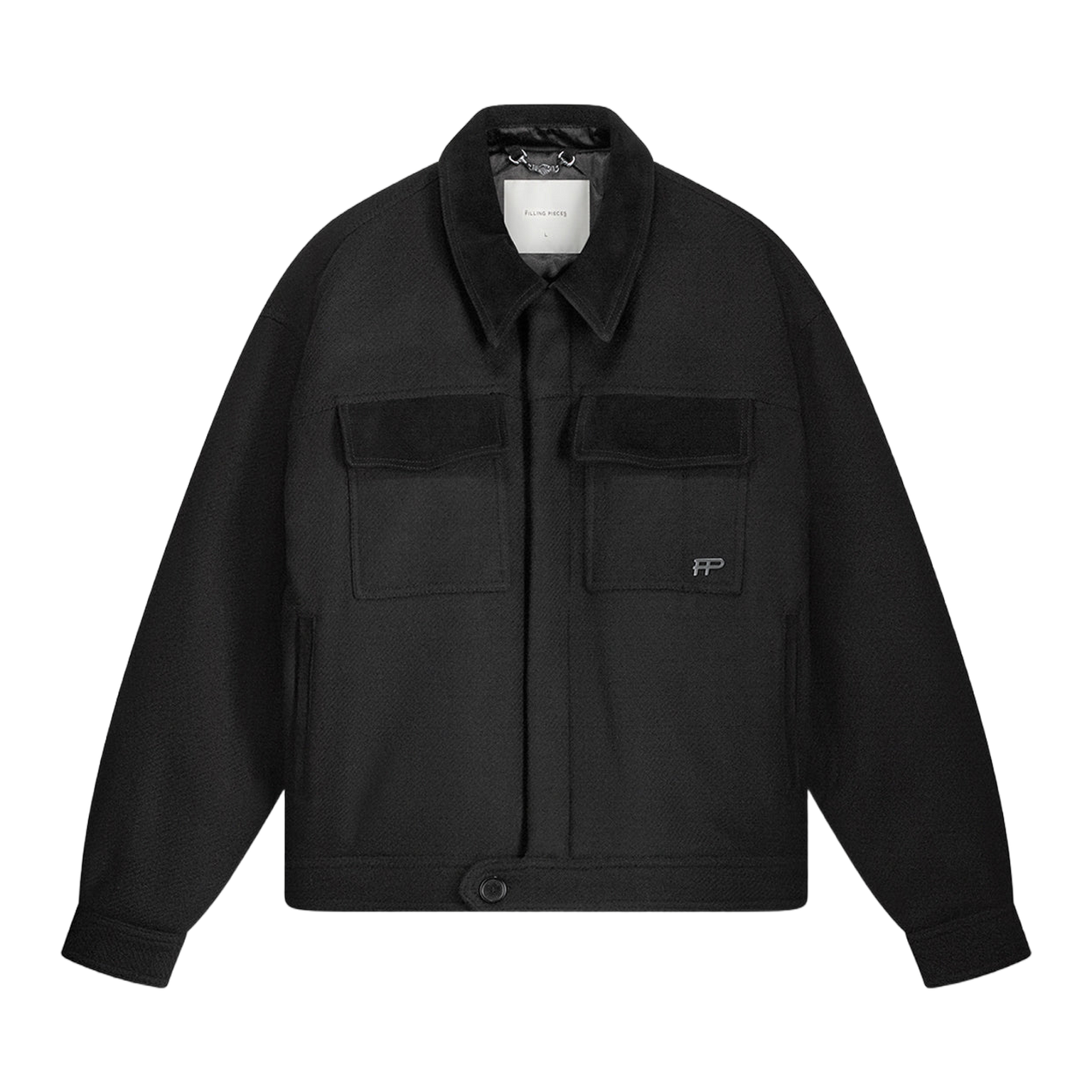 Box Jacket Varsity Black