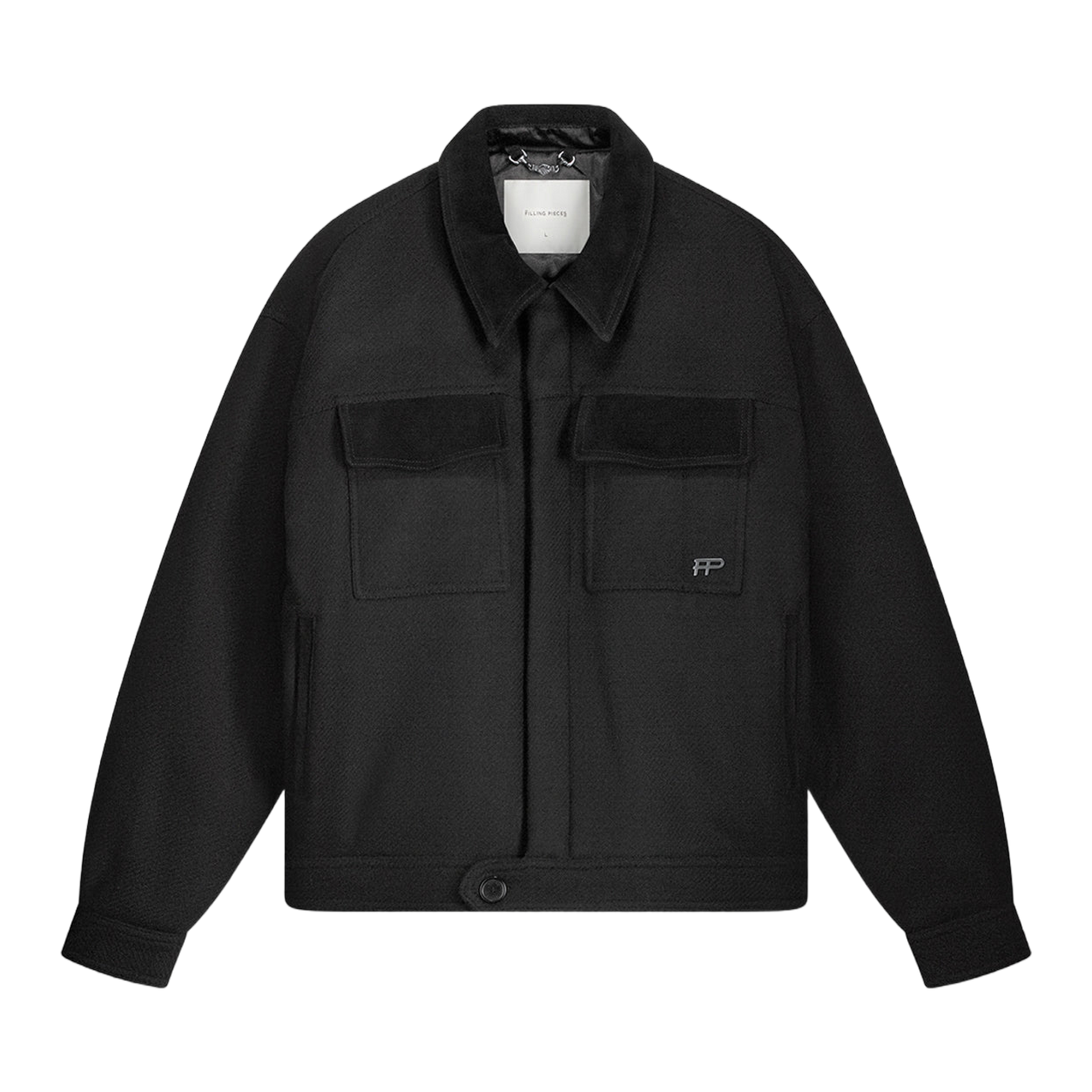 Box Jacket Varsity Black