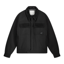 Box Jacket Varsity Black