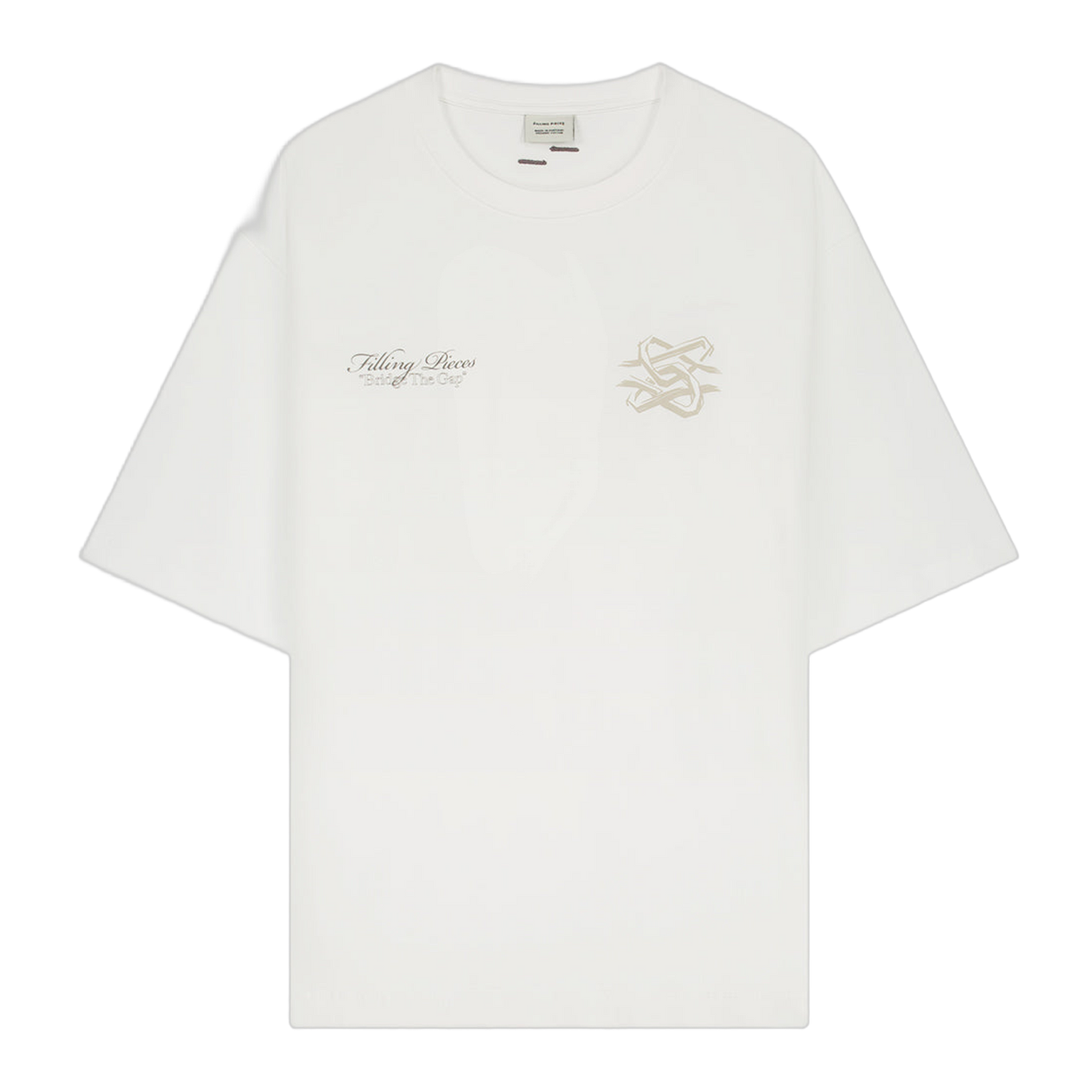 T-Shirt Boxy Bridge the Gap White