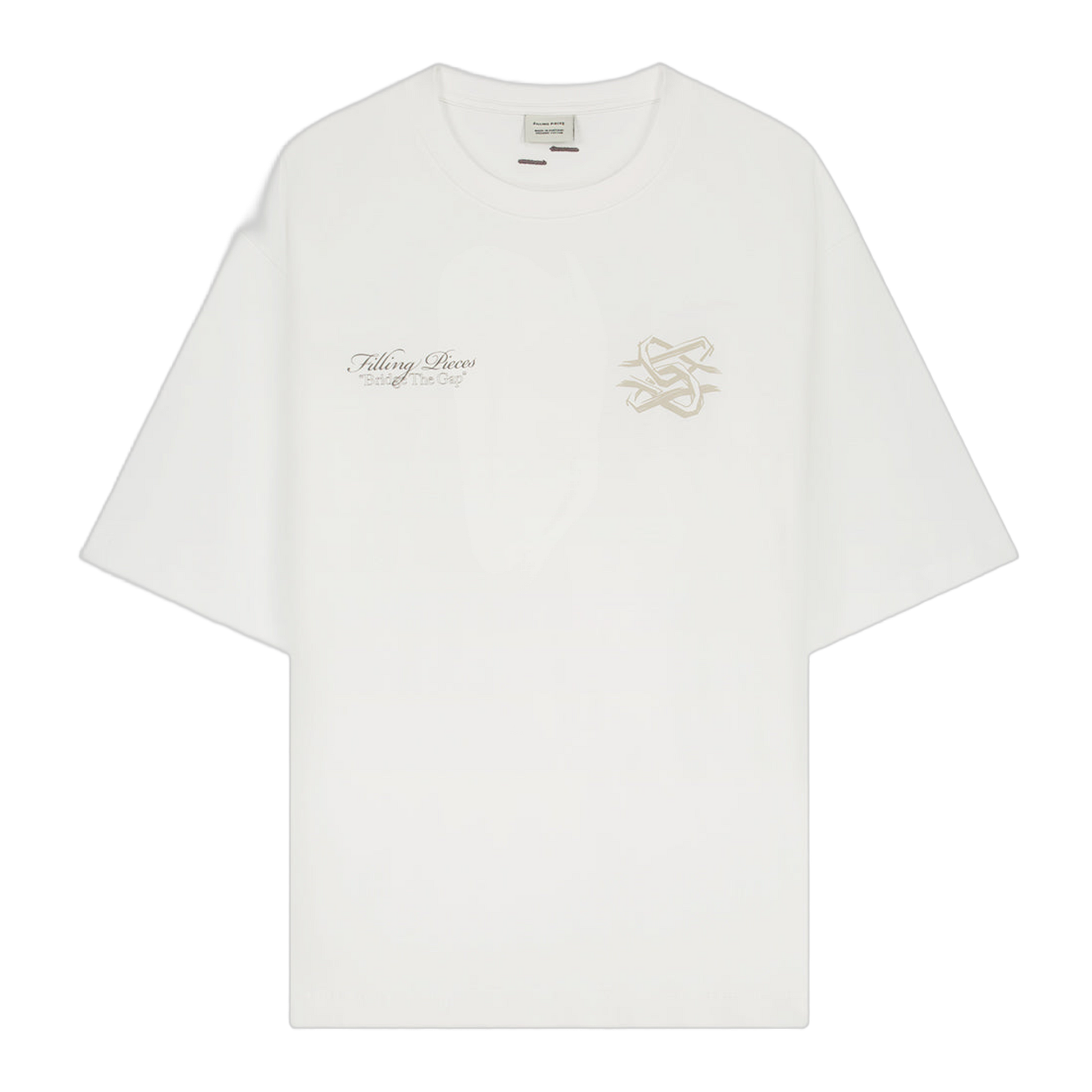 T-Shirt Boxy Bridge the Gap White