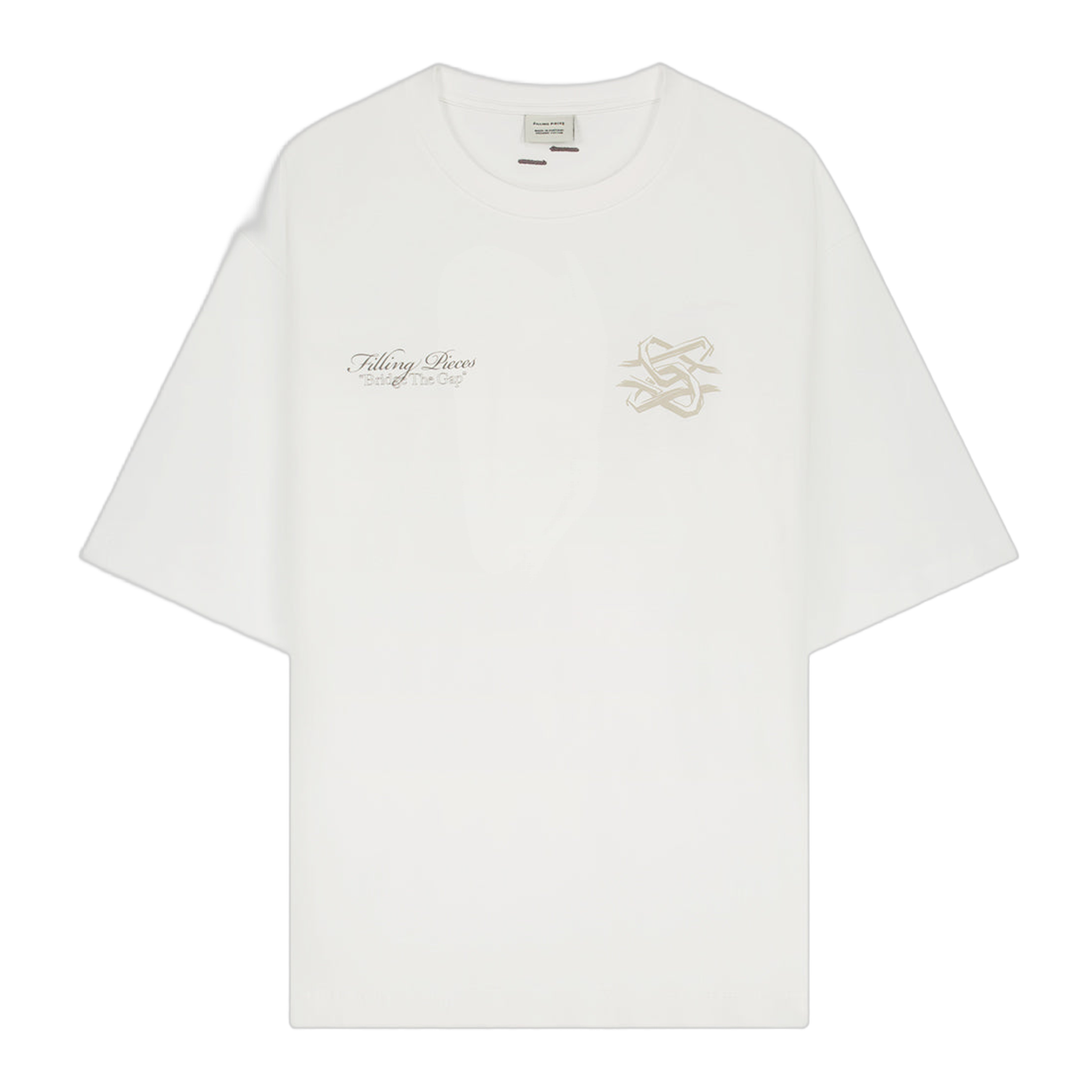 T-Shirt Boxy Bridge the Gap White
