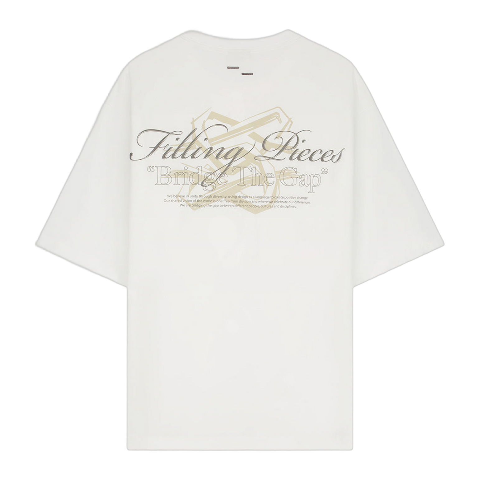 T-Shirt Boxy Bridge the Gap White