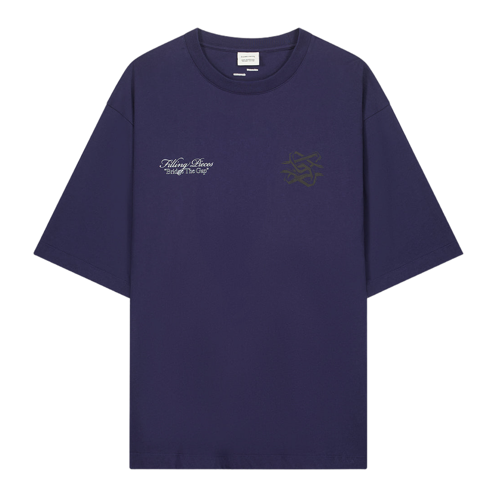 T-Shirt Boxy Bridge the Gap Maritime Blue