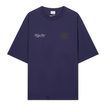 T-Shirt Boxy Bridge the Gap Maritime Blue