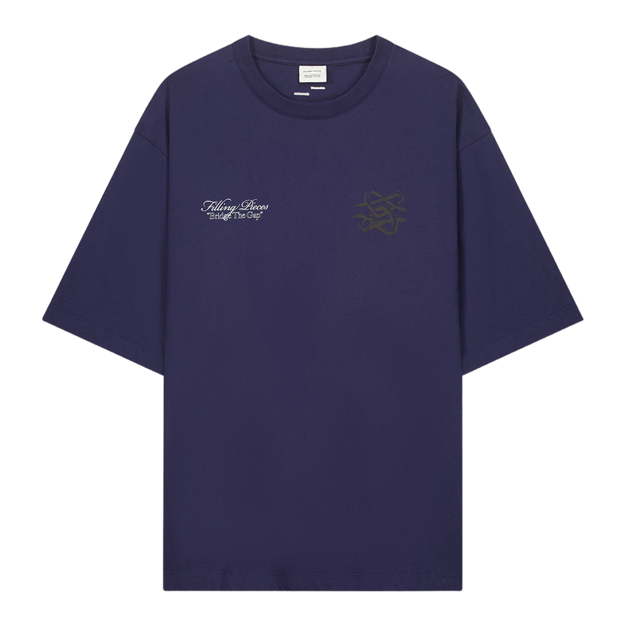 T-Shirt Boxy Bridge the Gap Maritime Blue