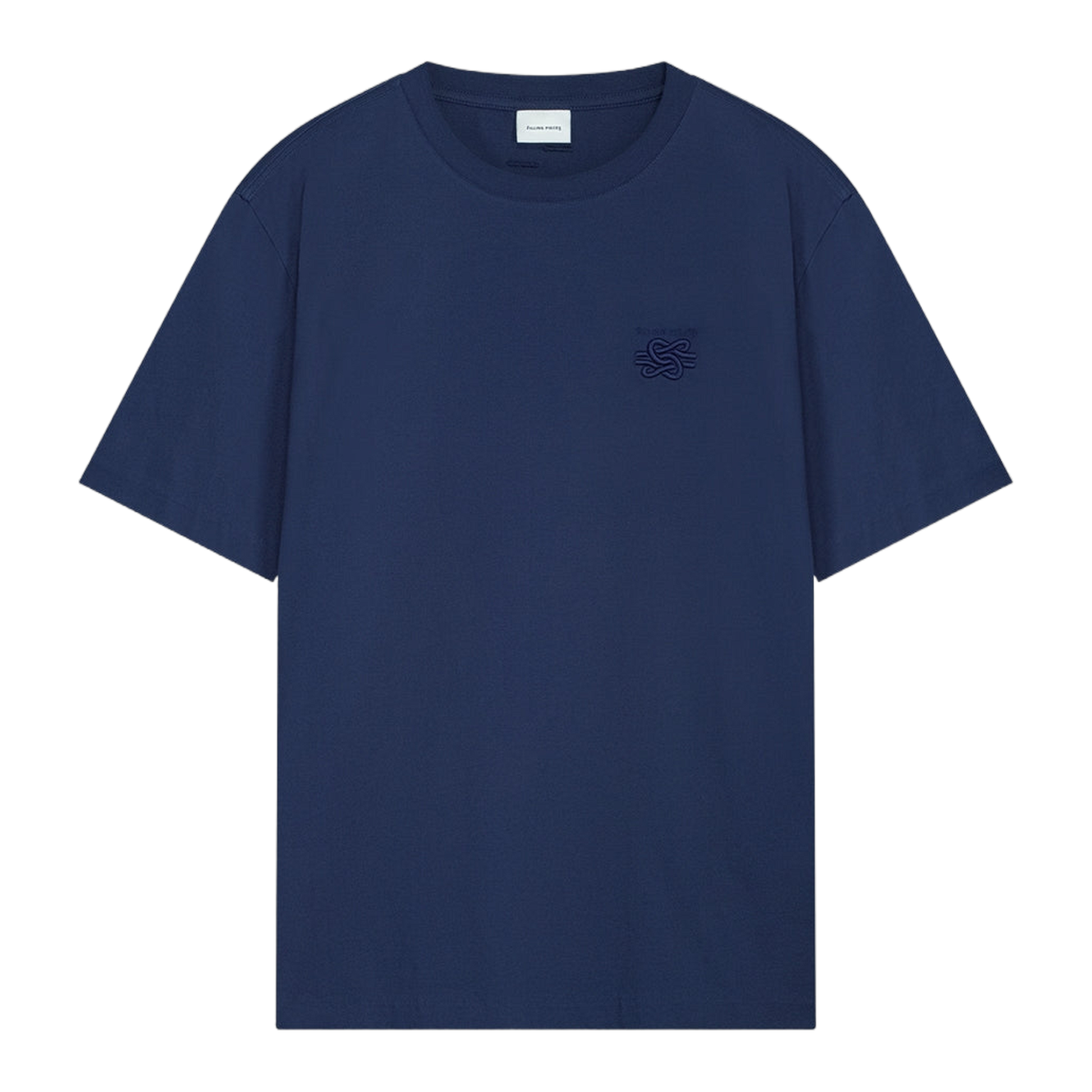 T-shirt Embroidered Knot Navy