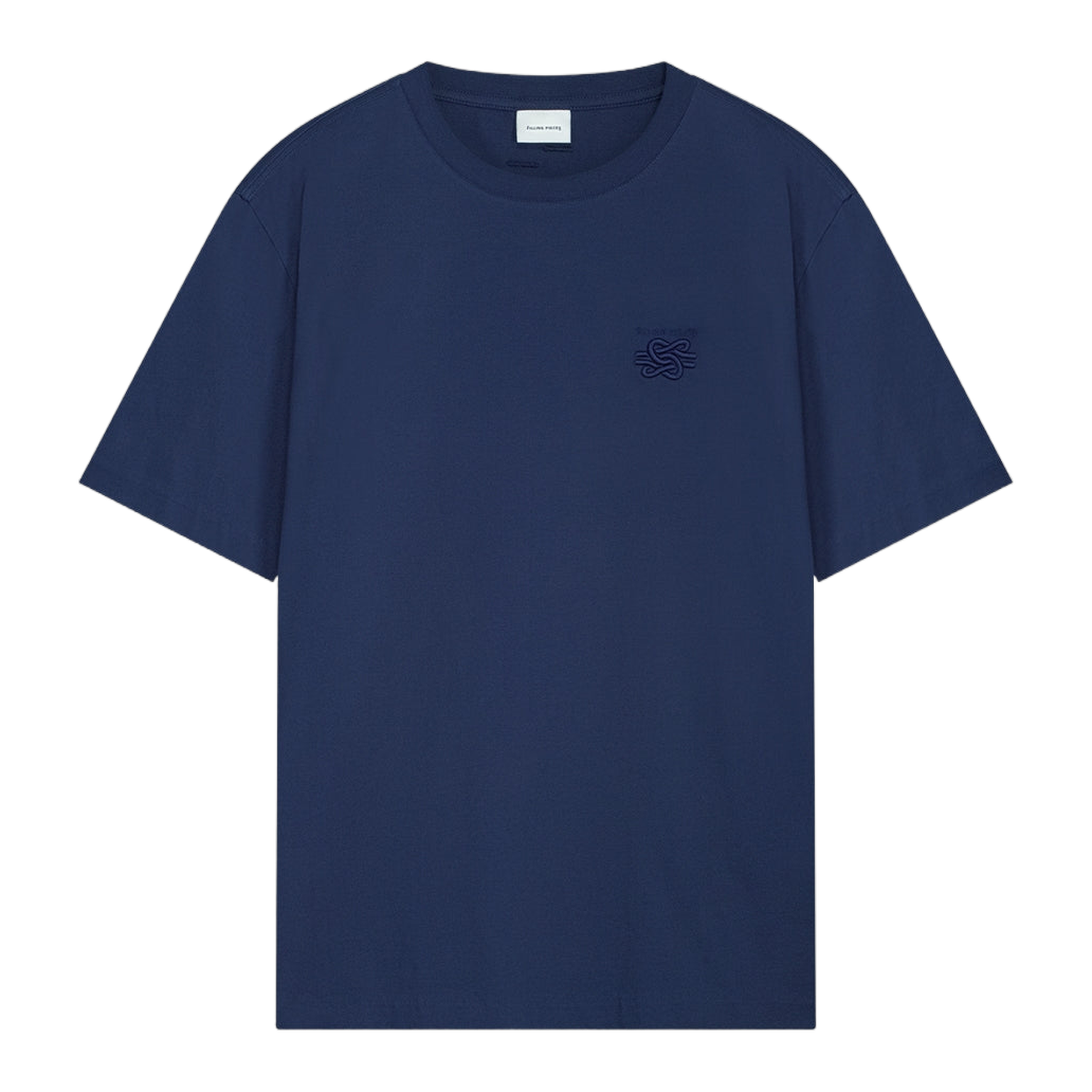 T-shirt Embroidered Knot Navy