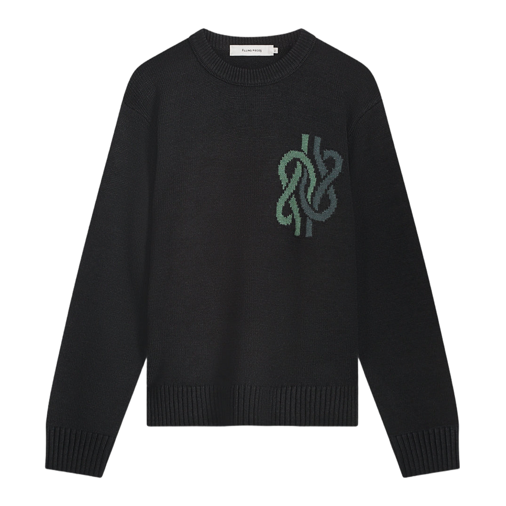 Knit Sweater Knot Black