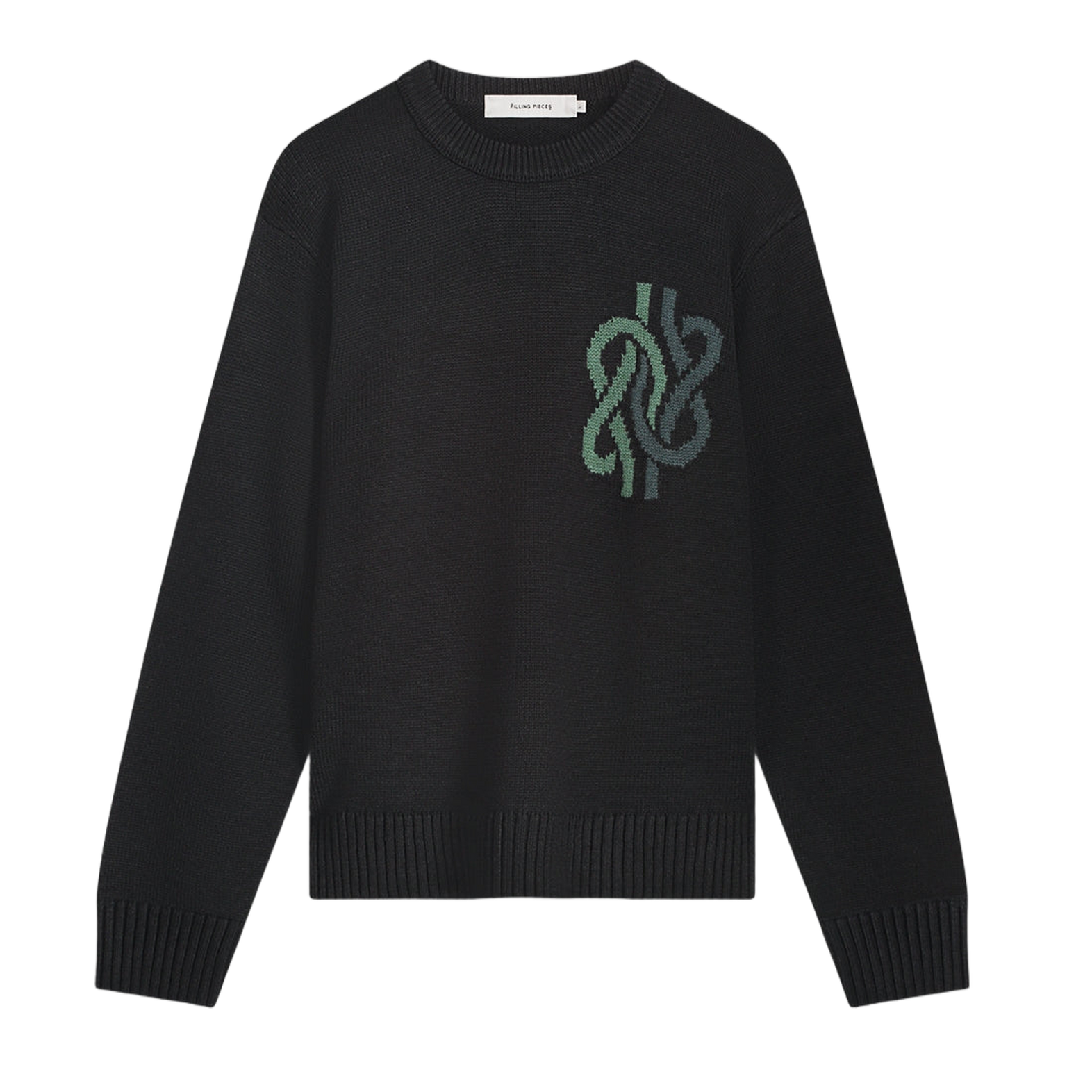 Knit Sweater Knot Black