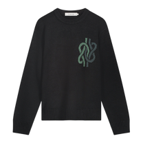 Knit Sweater Knot Black