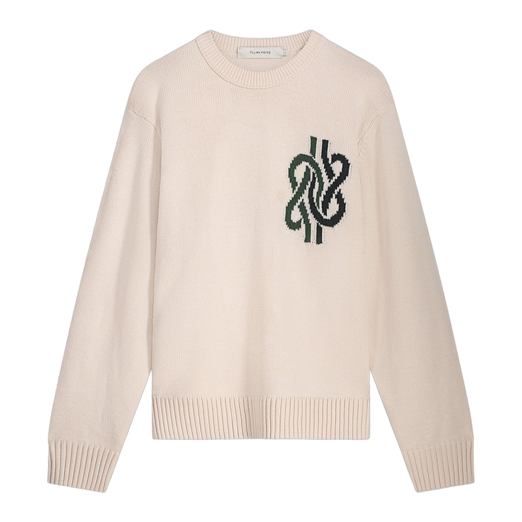 Knit Sweater Knot Antique White