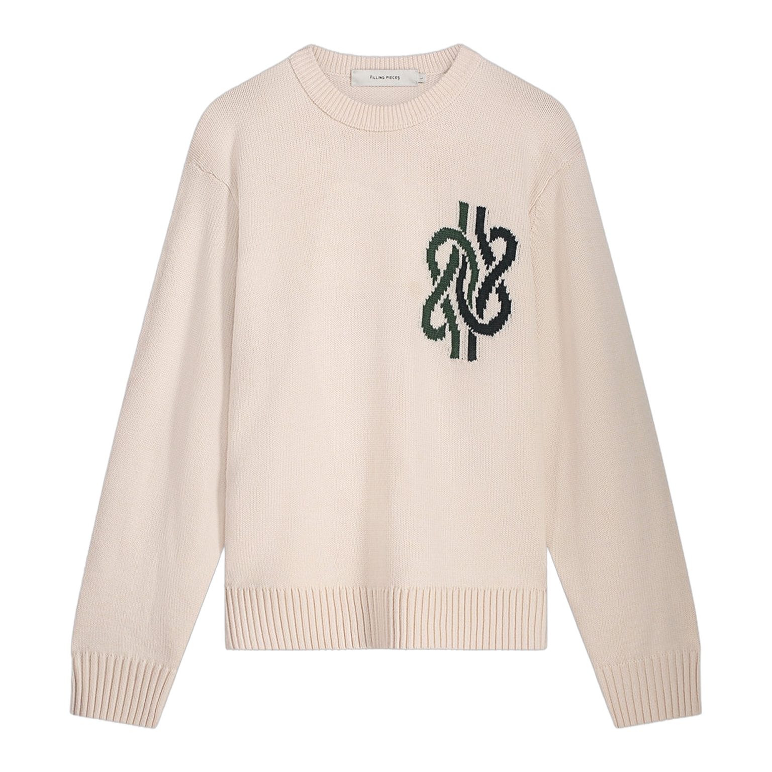 Knit Sweater Knot Antique White