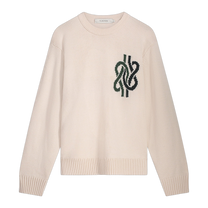 Knit Sweater Knot Antique White