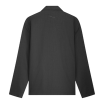 Coach Jacket Twill Wool Grey