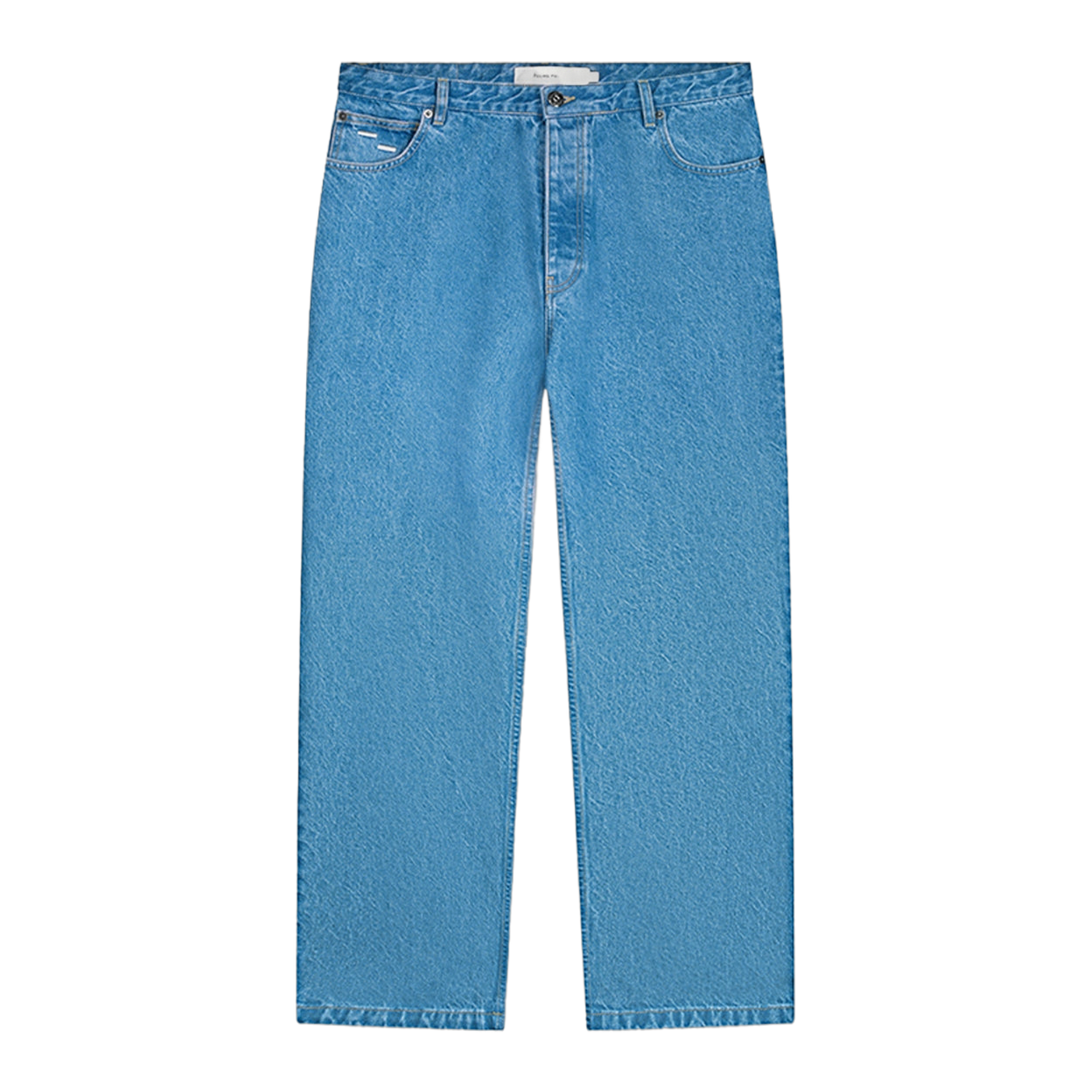 Denim Pants Washed Indigo
