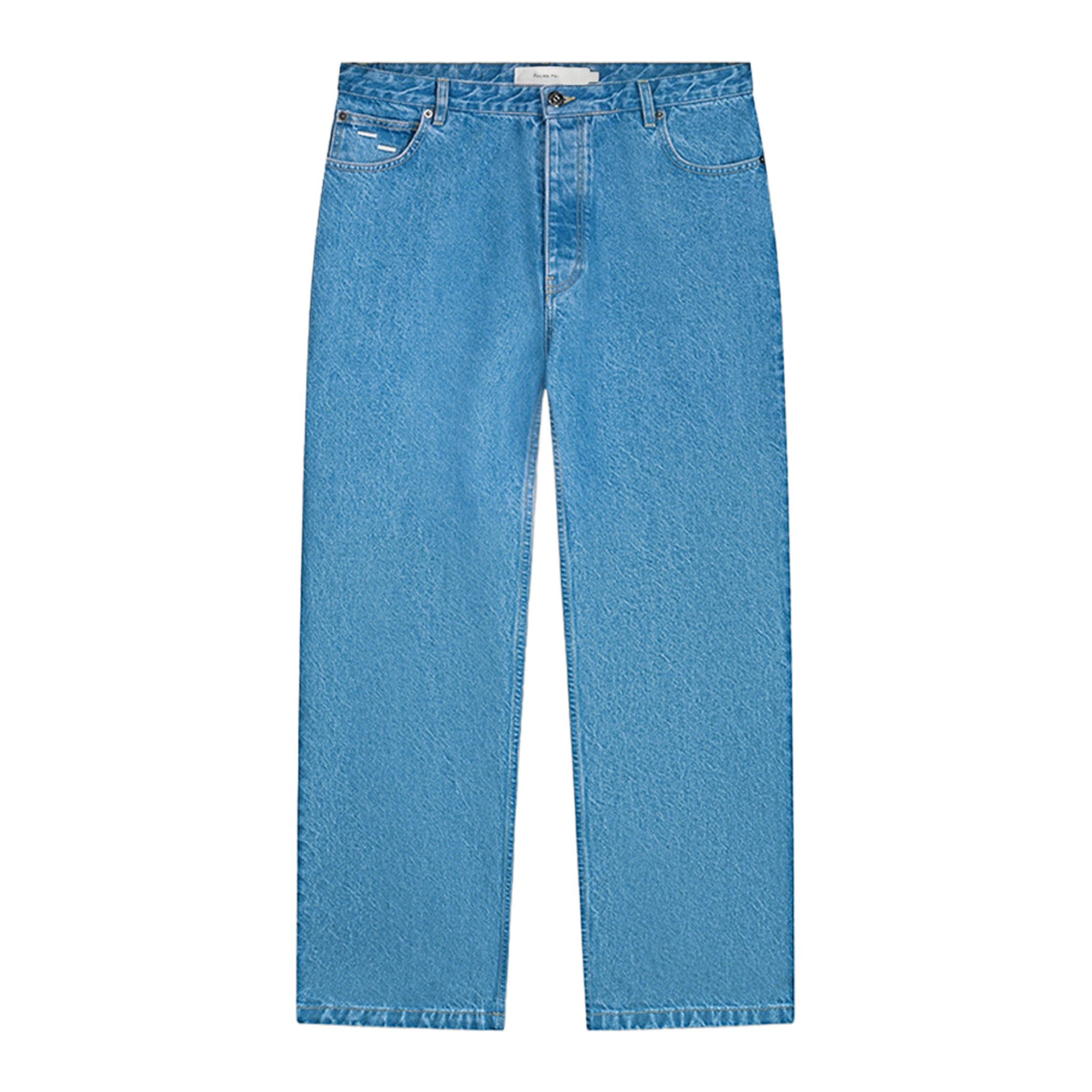 Denim Pants Washed Indigo