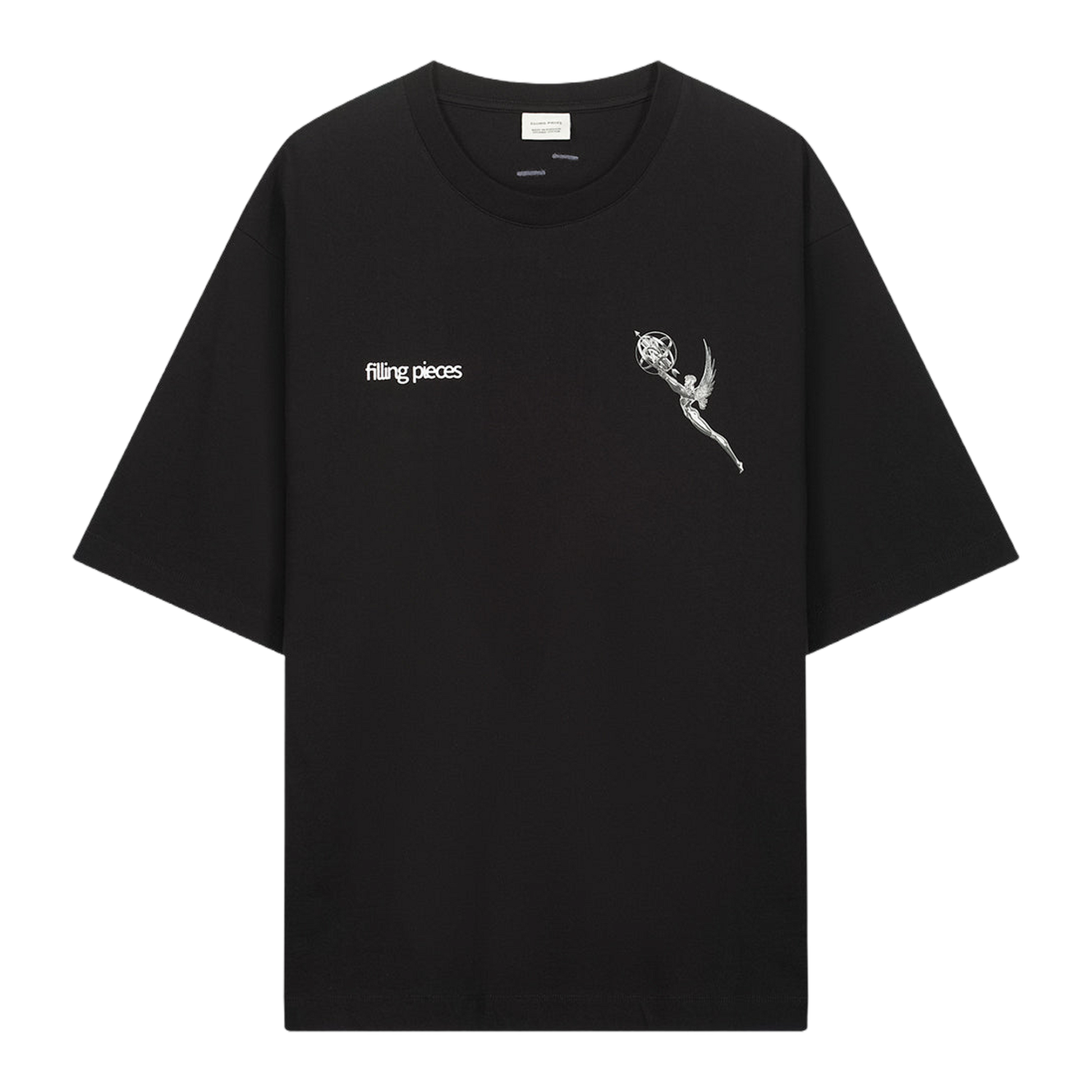 T-Shirt Boxy Chrome Trophy Black