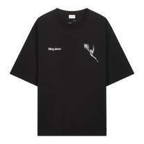 T-Shirt Boxy Chrome Trophy Black