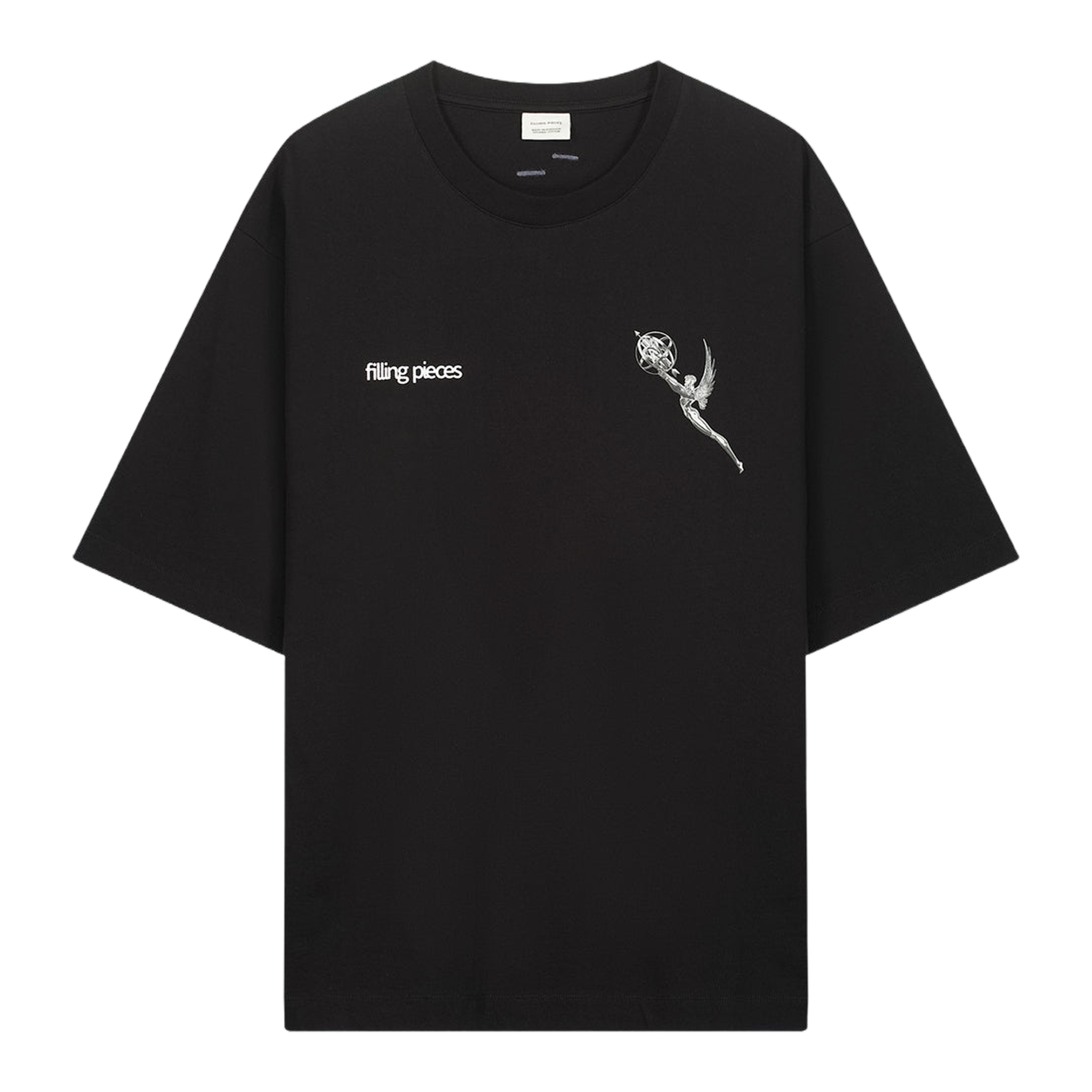 T-Shirt Boxy Chrome Trophy Black