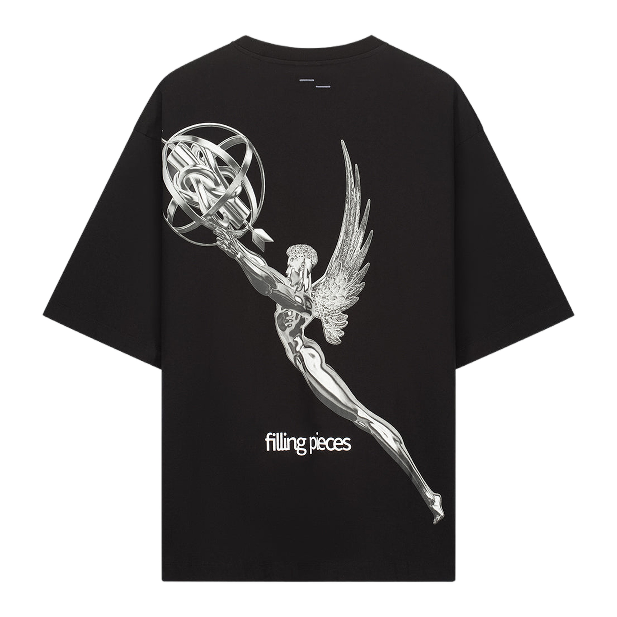 T-Shirt Boxy Chrome Trophy Black