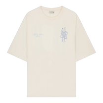 T-Shirt Boxy Film Strip Antique White