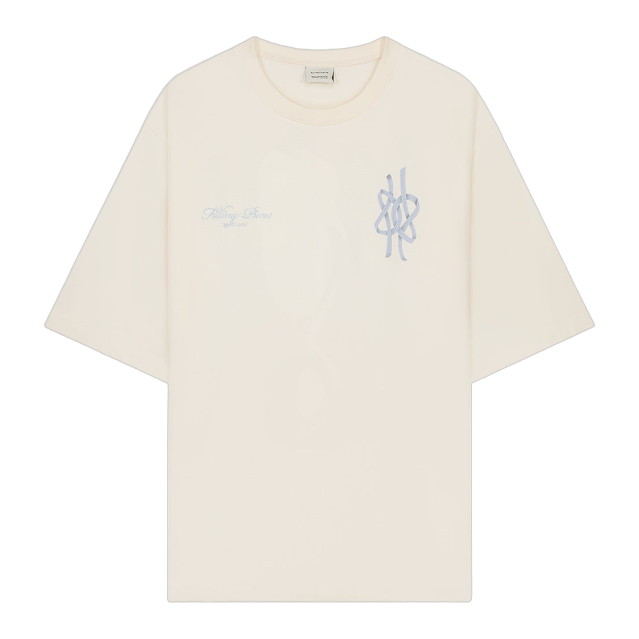 T-Shirt Boxy Film Strip Antique White