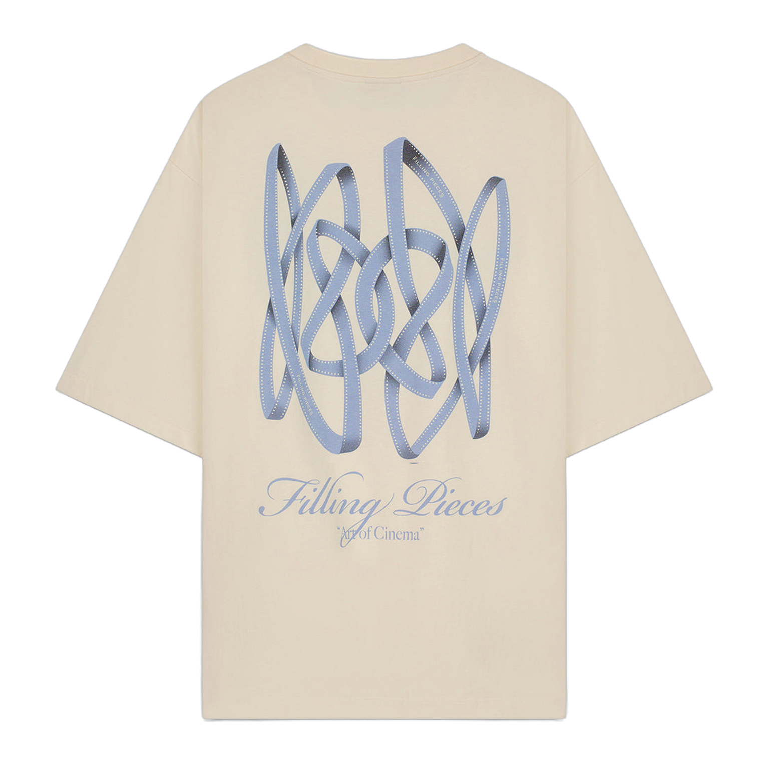T-Shirt Boxy Film Strip Antique White