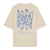 T-Shirt Boxy Film Strip Antique White