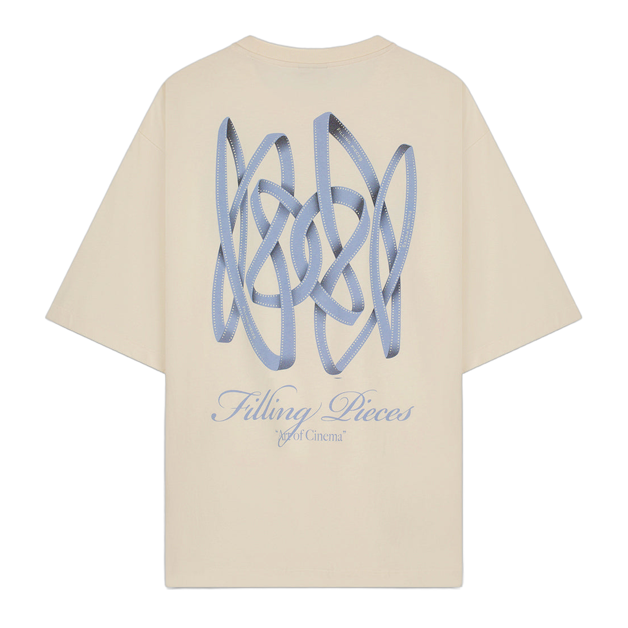 T-Shirt Boxy Film Strip Antique White