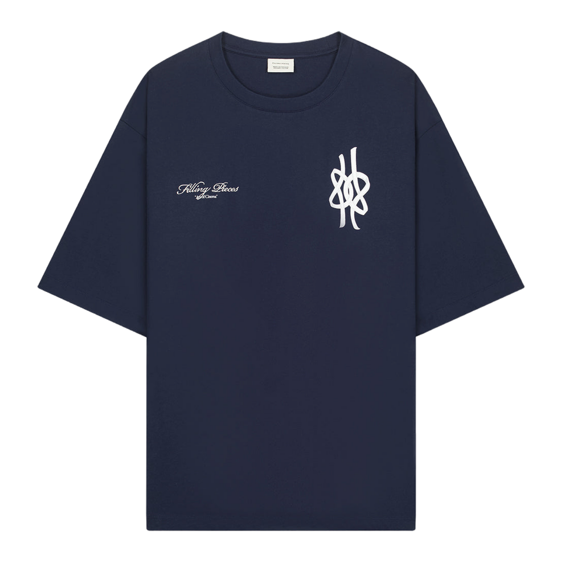 T-Shirt Boxy Film Strip Maritime Blue