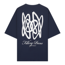 T-Shirt Boxy Film Strip Maritime Blue