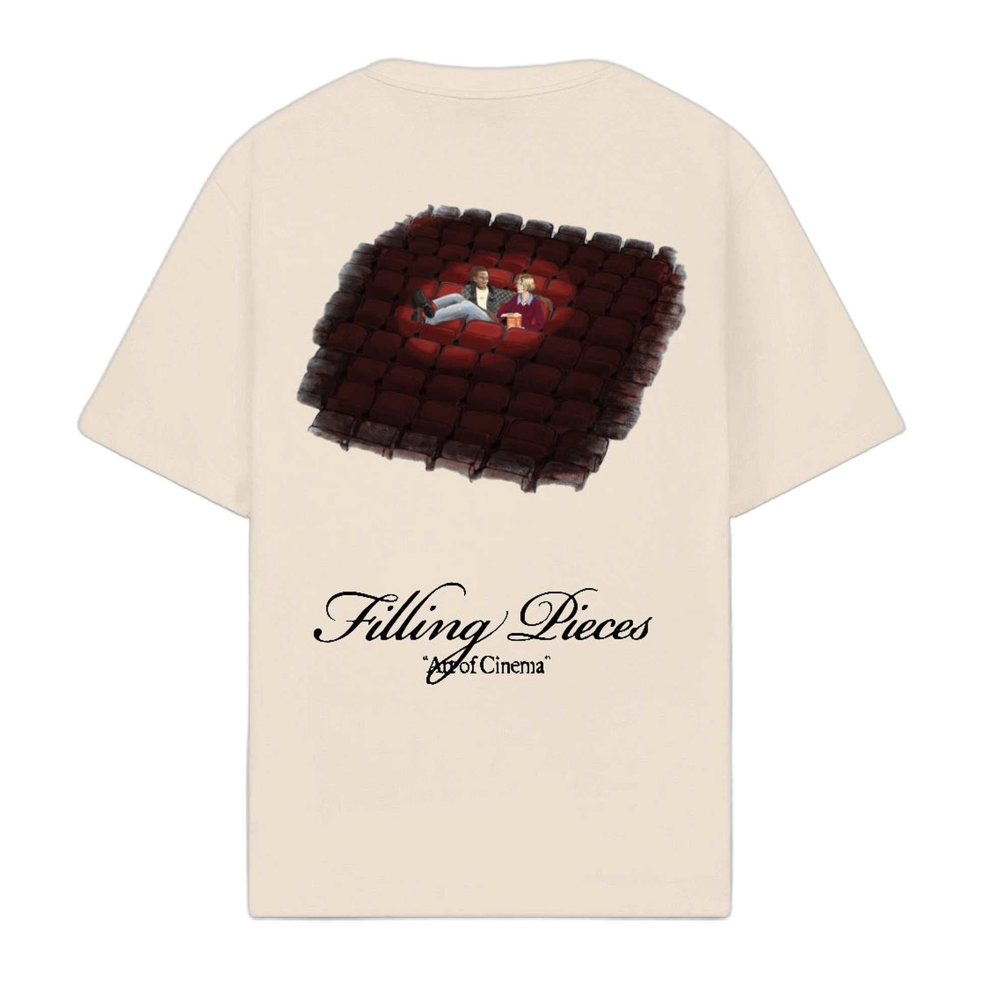 T-Shirt Cinema Antique White