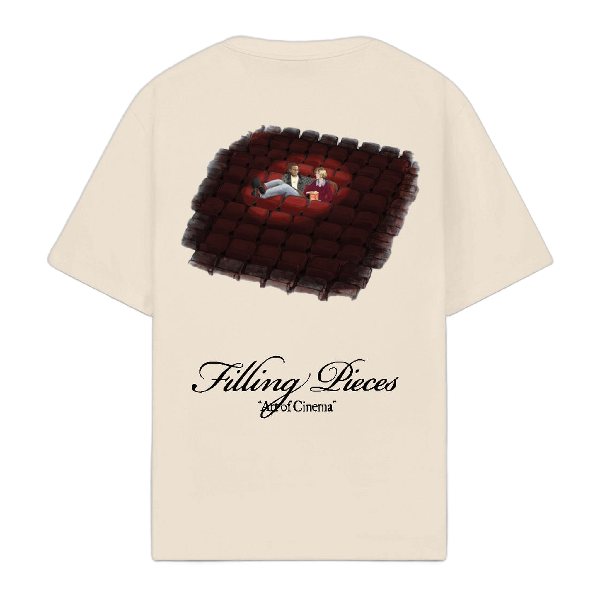 T-Shirt Cinema Antique White
