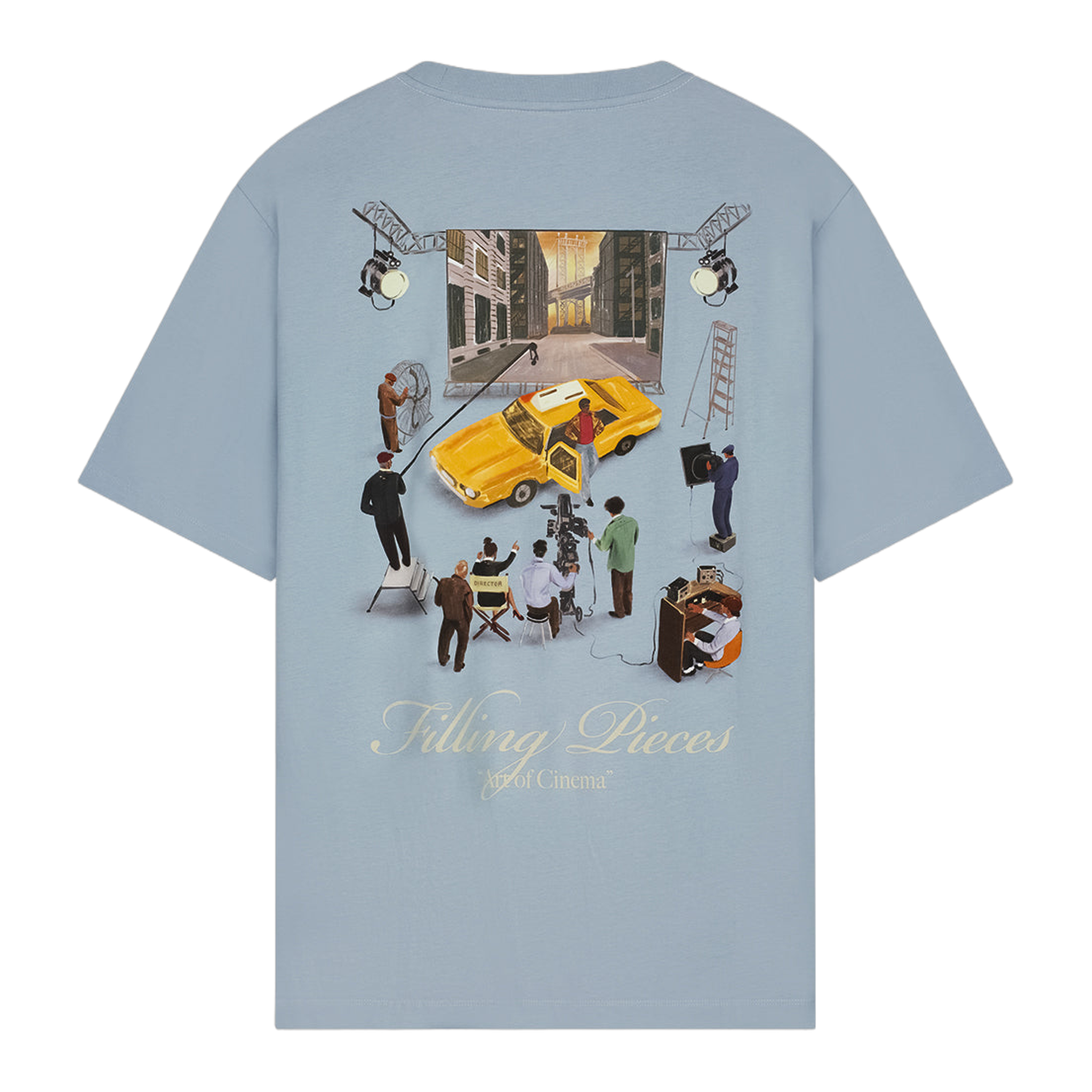 T-Shirt Film Set Celestial Blue