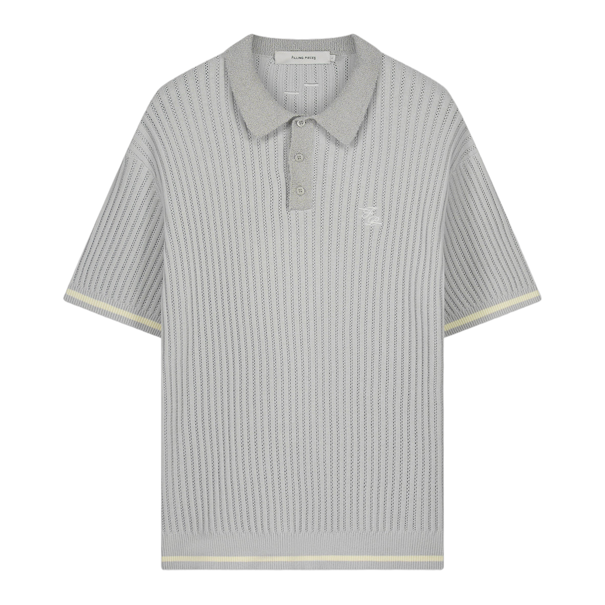 Knit Polo Boucle Antarctica