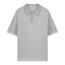 Knit Polo Boucle Antarctica