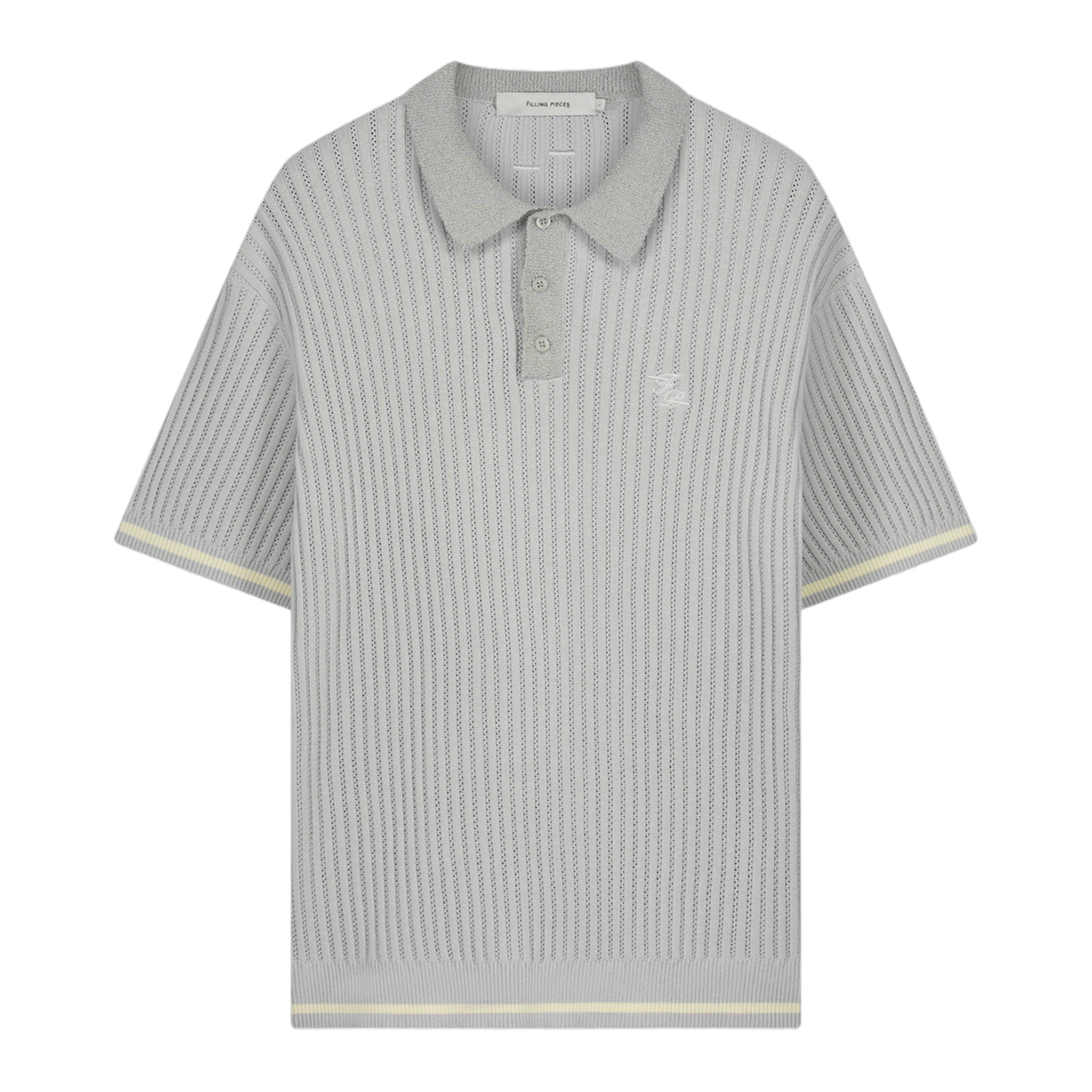 Knit Polo Boucle Antarctica