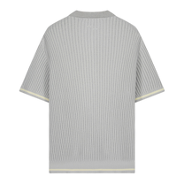 Knit Polo Boucle Antarctica