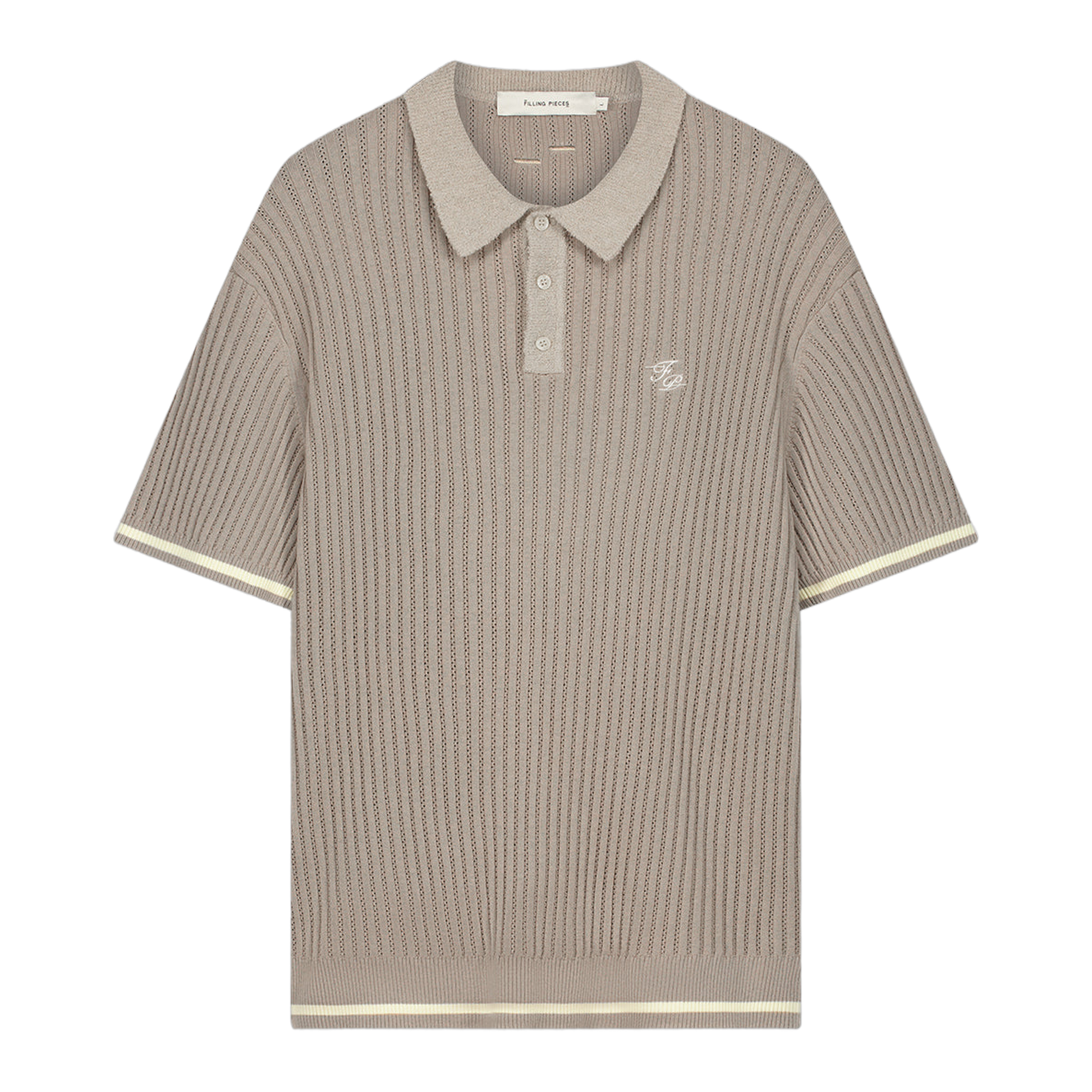 Knit Polo Boucle Pure