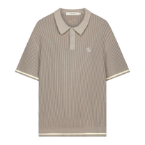 Knit Polo Boucle Pure