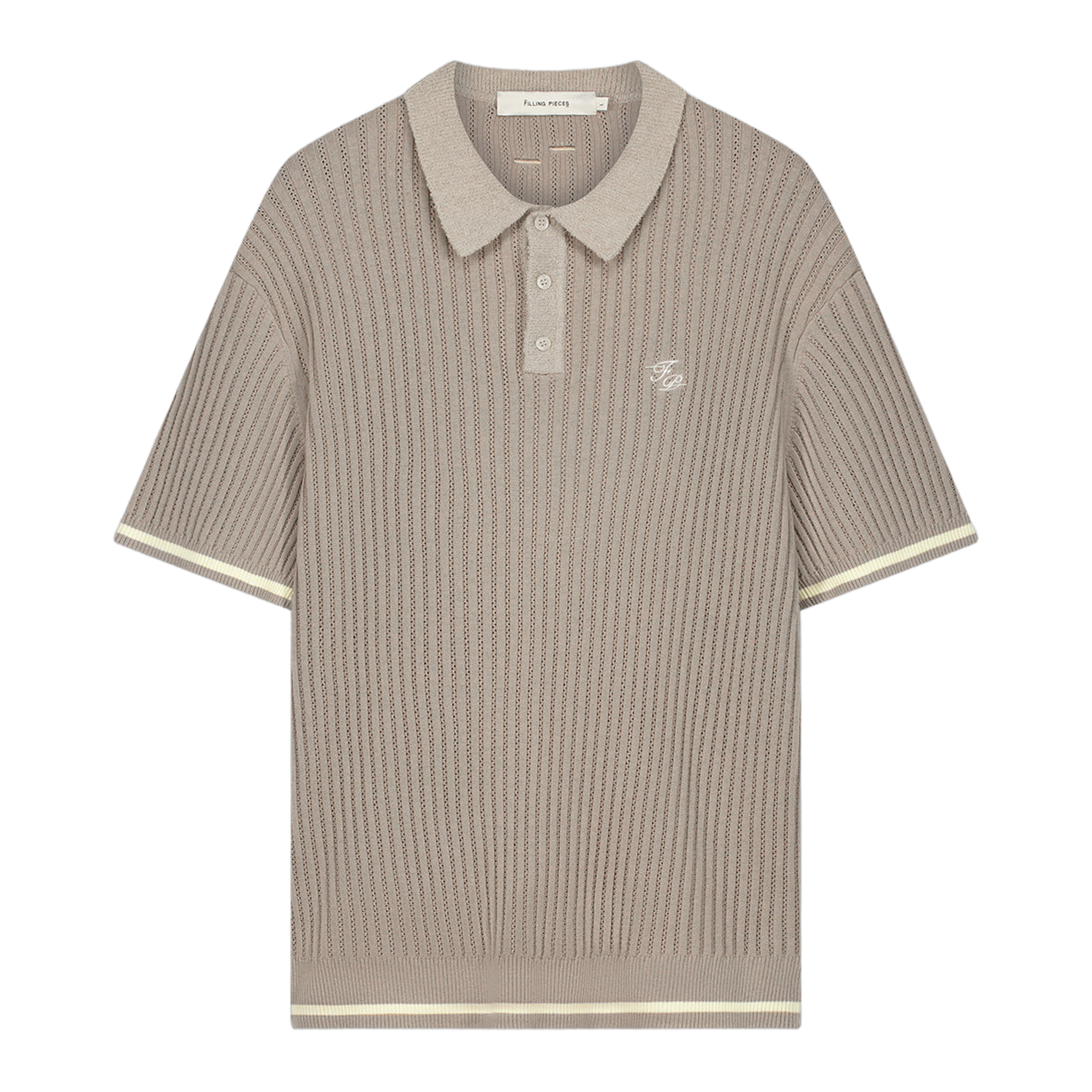 Knit Polo Boucle Pure