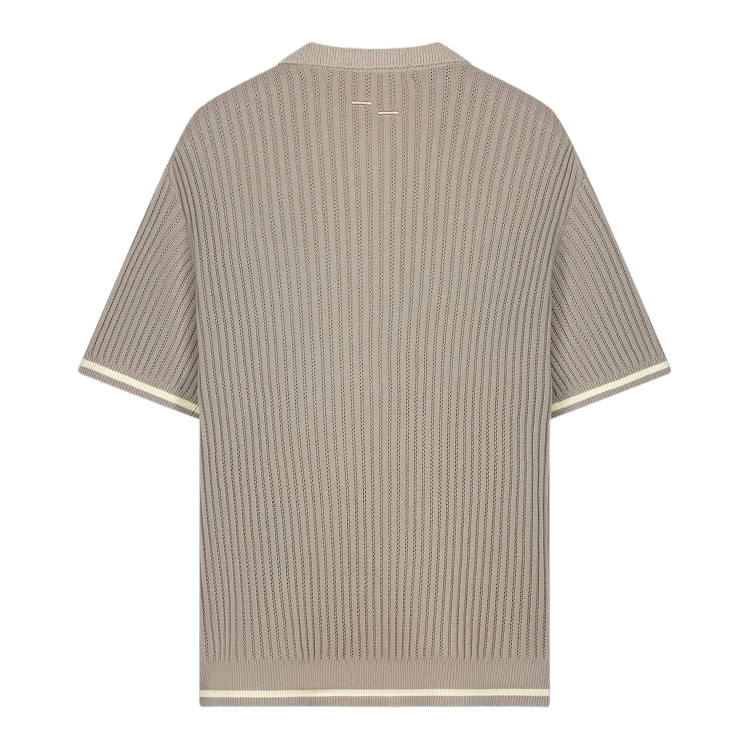 Knit Polo Boucle Pure