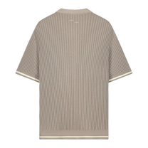 Knit Polo Boucle Pure