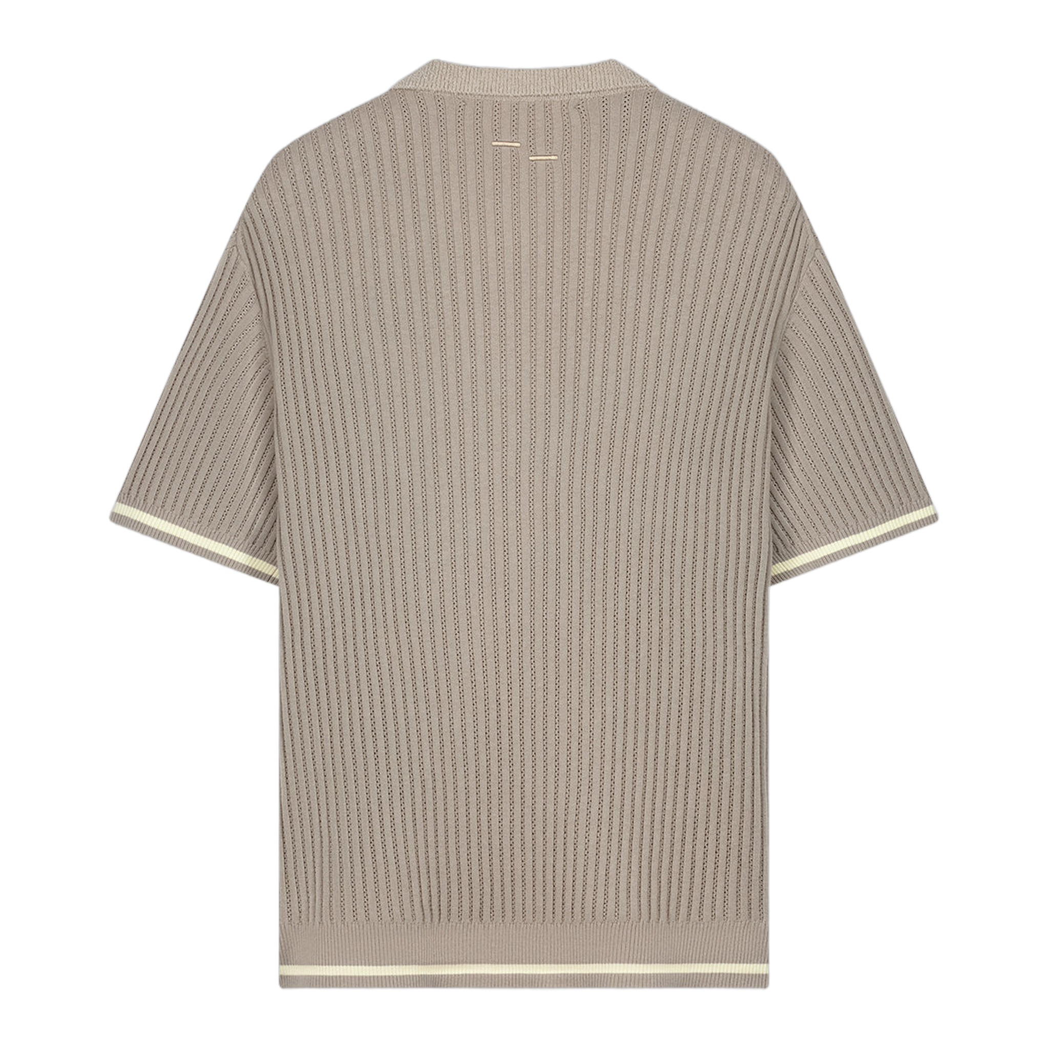 Knit Polo Boucle Pure