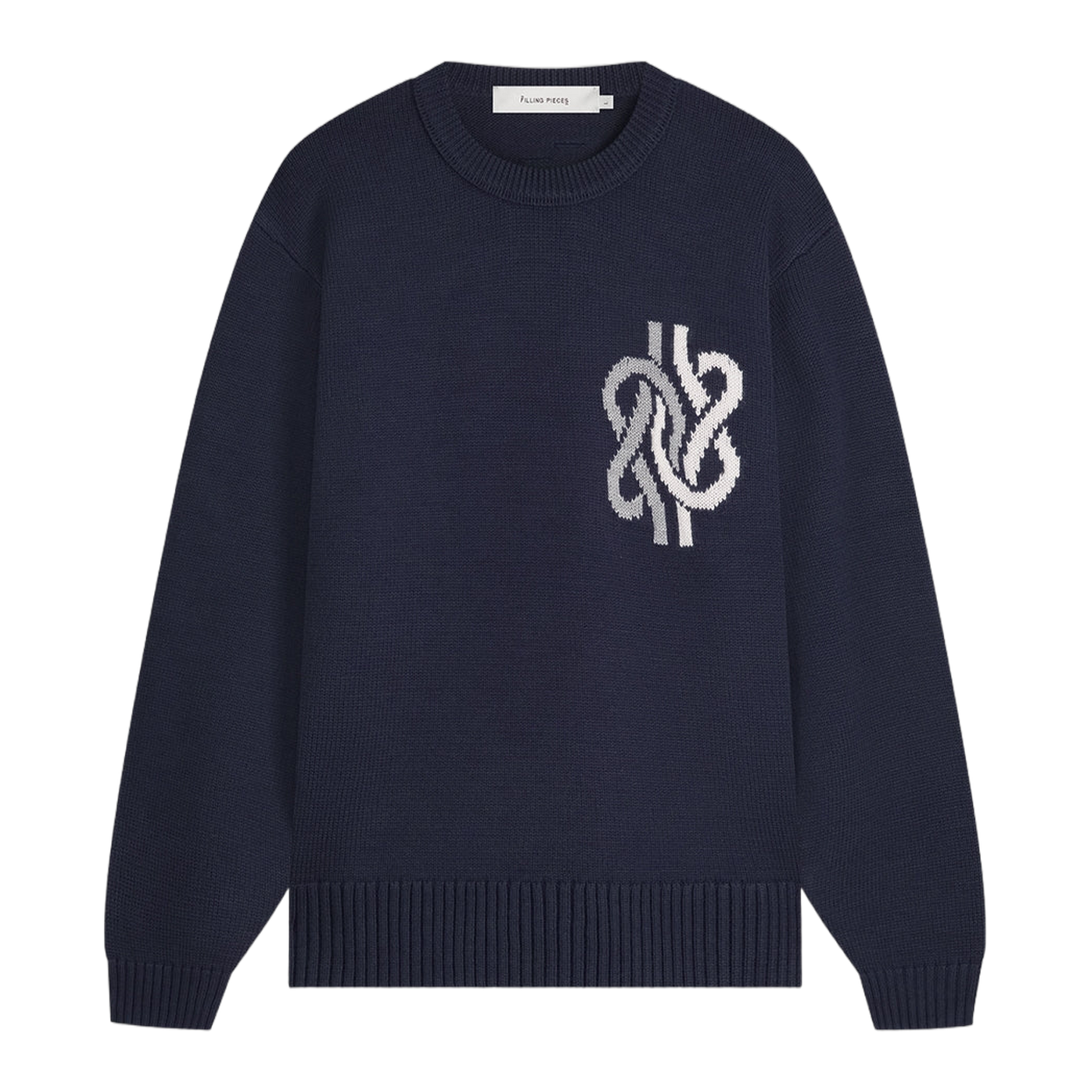 Knit Sweater Knot Navy