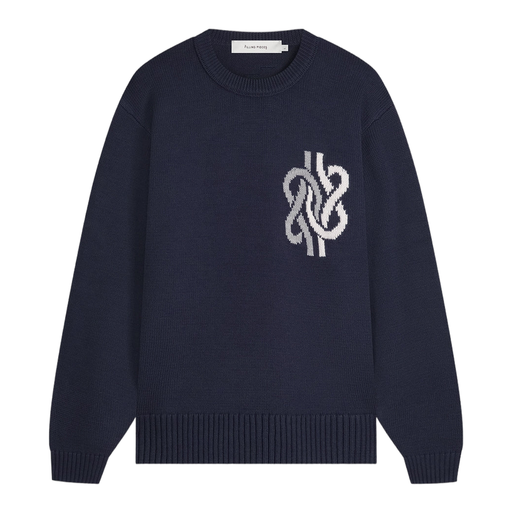 Knit Sweater Knot Navy